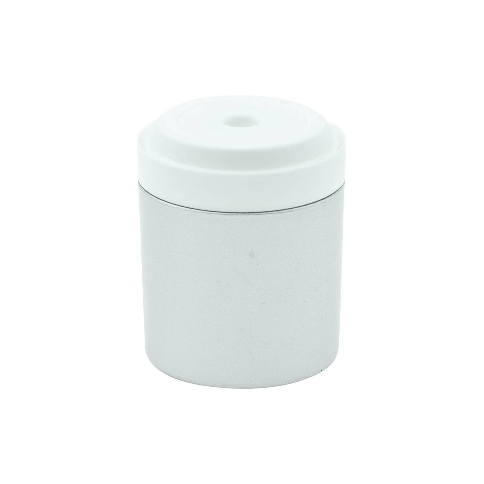 Airless dispenser pumpehode 'Mezzo', PP-plast, sølv