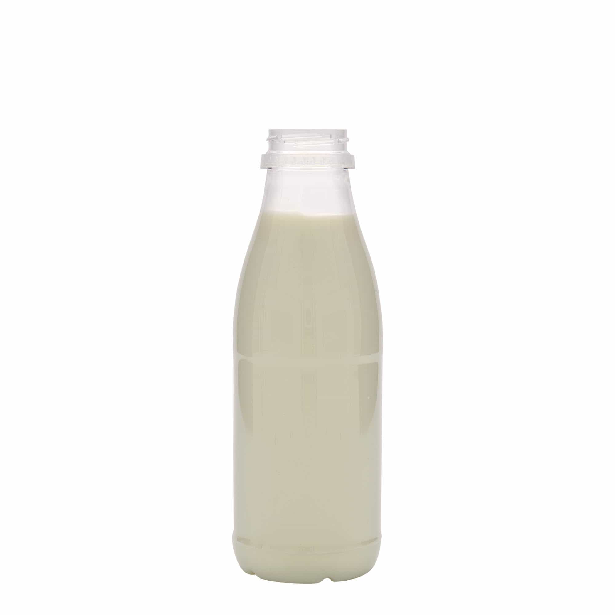500 ml PET-flaske 'Melk og Juice', plast, åpning: 38 mm