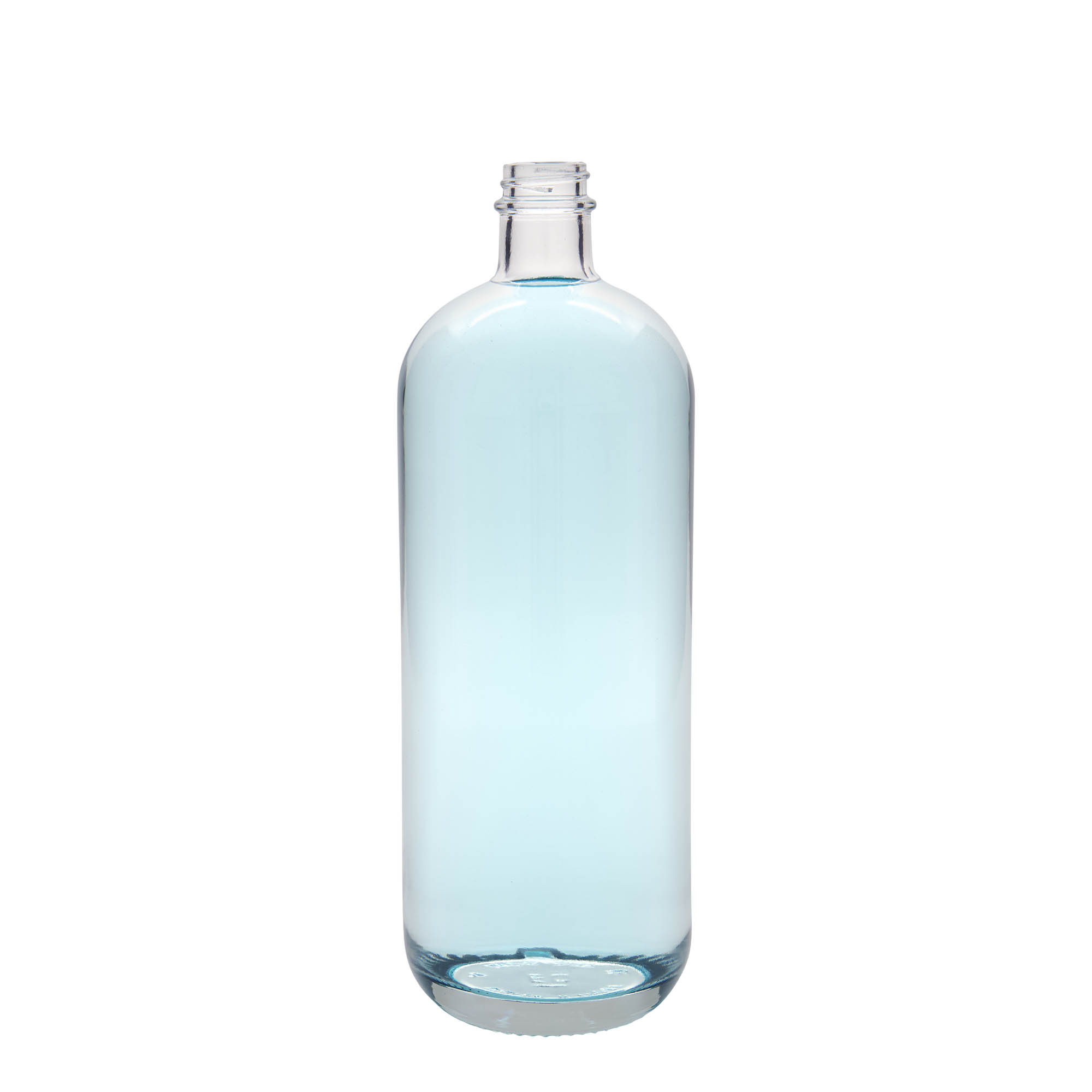 1000 ml glassflaske 'Lotto', åpning: GPI 28
