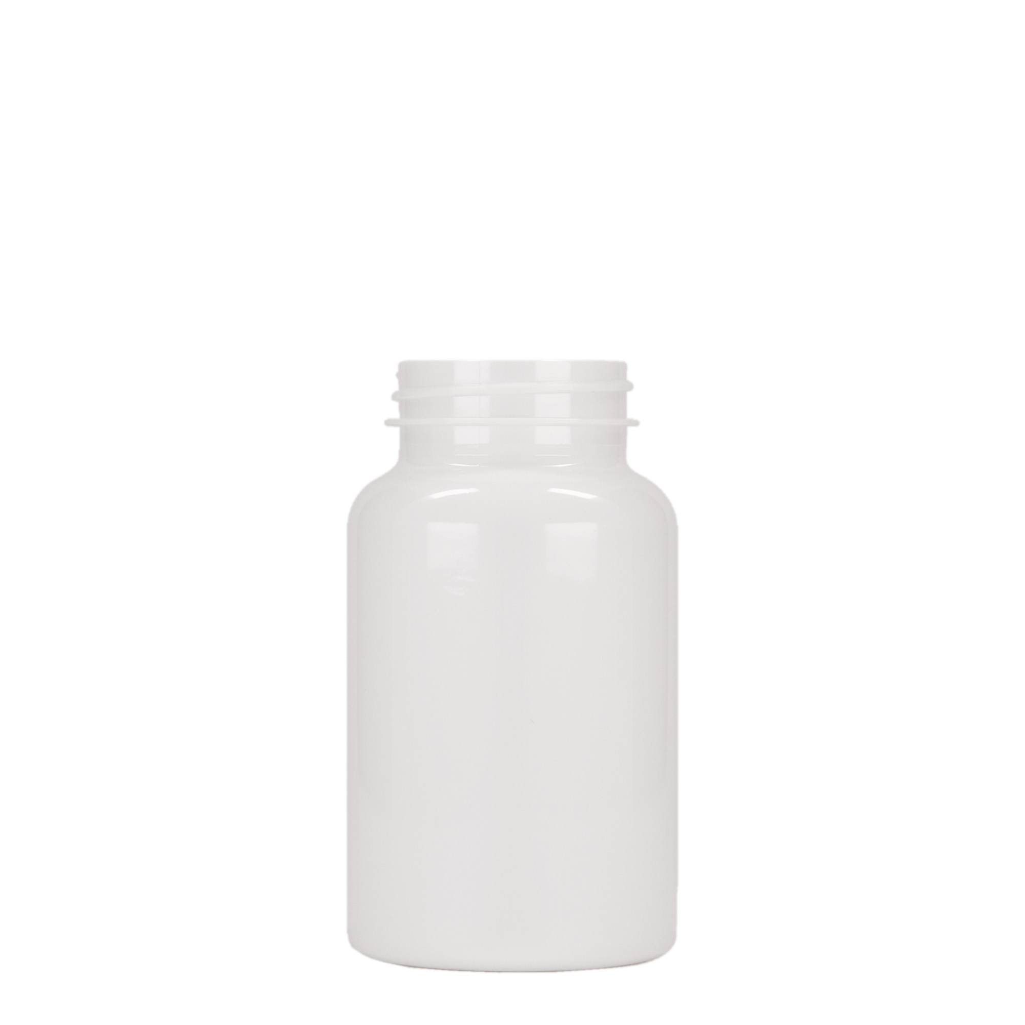 200 ml PET-packer, plast, hvit, åpning: GPI 45/400 200 ml PET-packer, plast, hvit, åpning: GPI 45/400