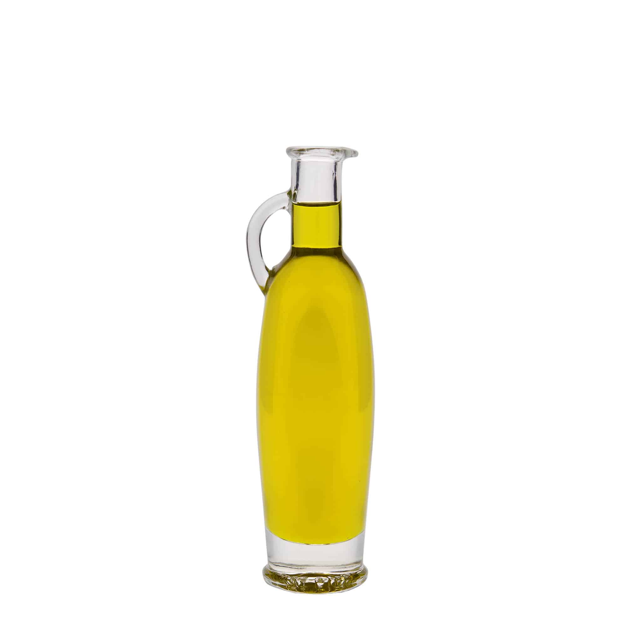 100 ml glassflaske "Eleganta", oval, åpning: Kork