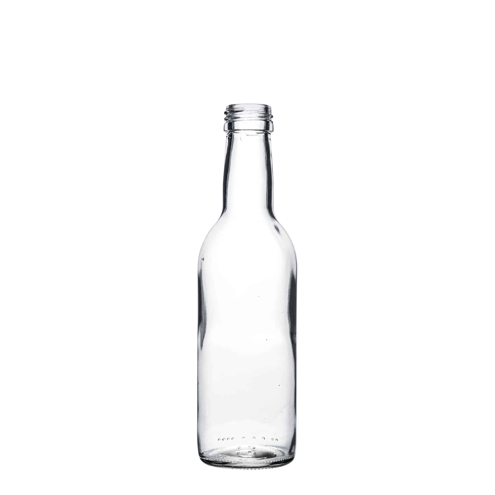 250 ml glassflaske "Bordeaux", åpning: PP 28 250 ml glassflaske "Bordeaux", åpning: PP 28