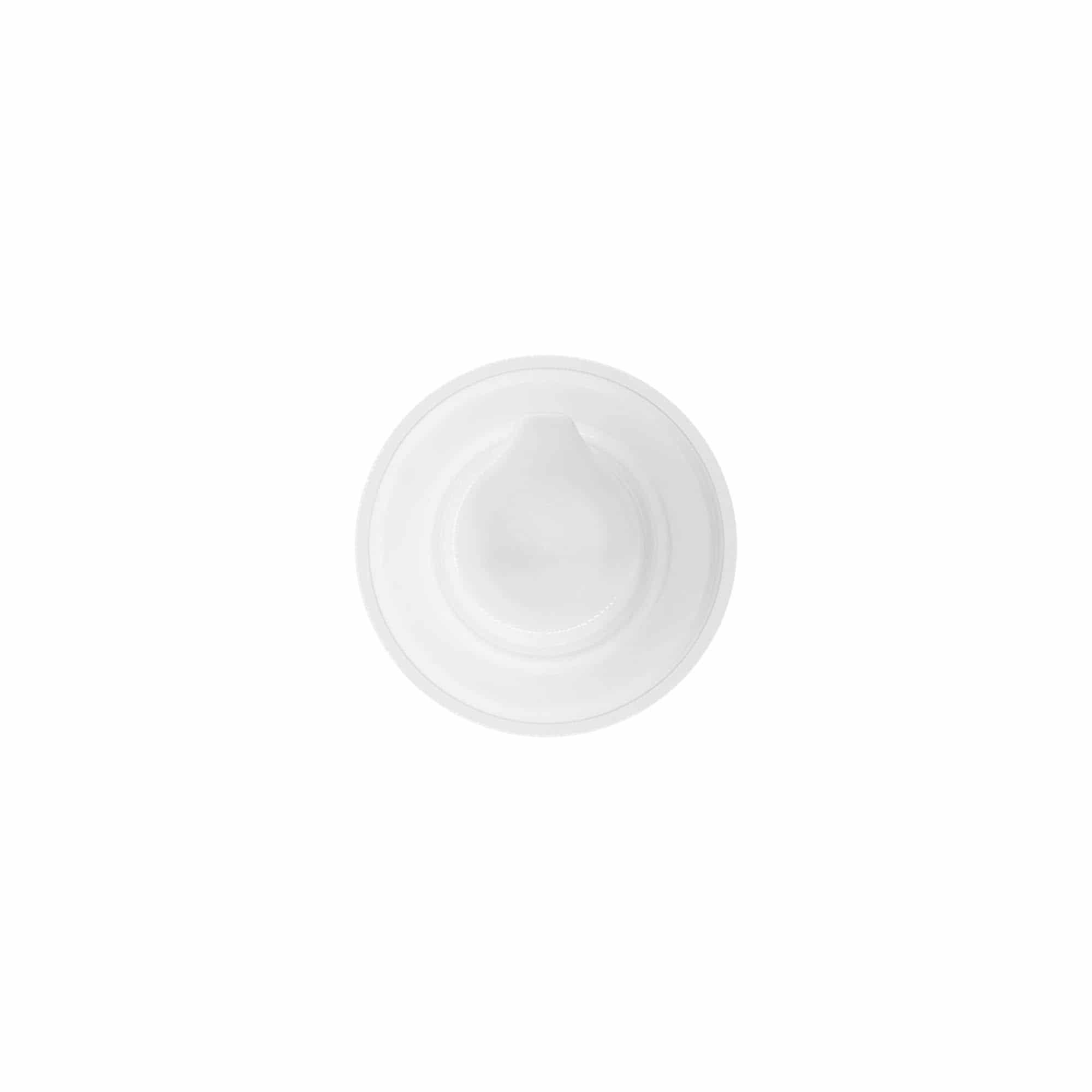 Airless Dispenser pumpehode "Micro", PP-plast, hvit