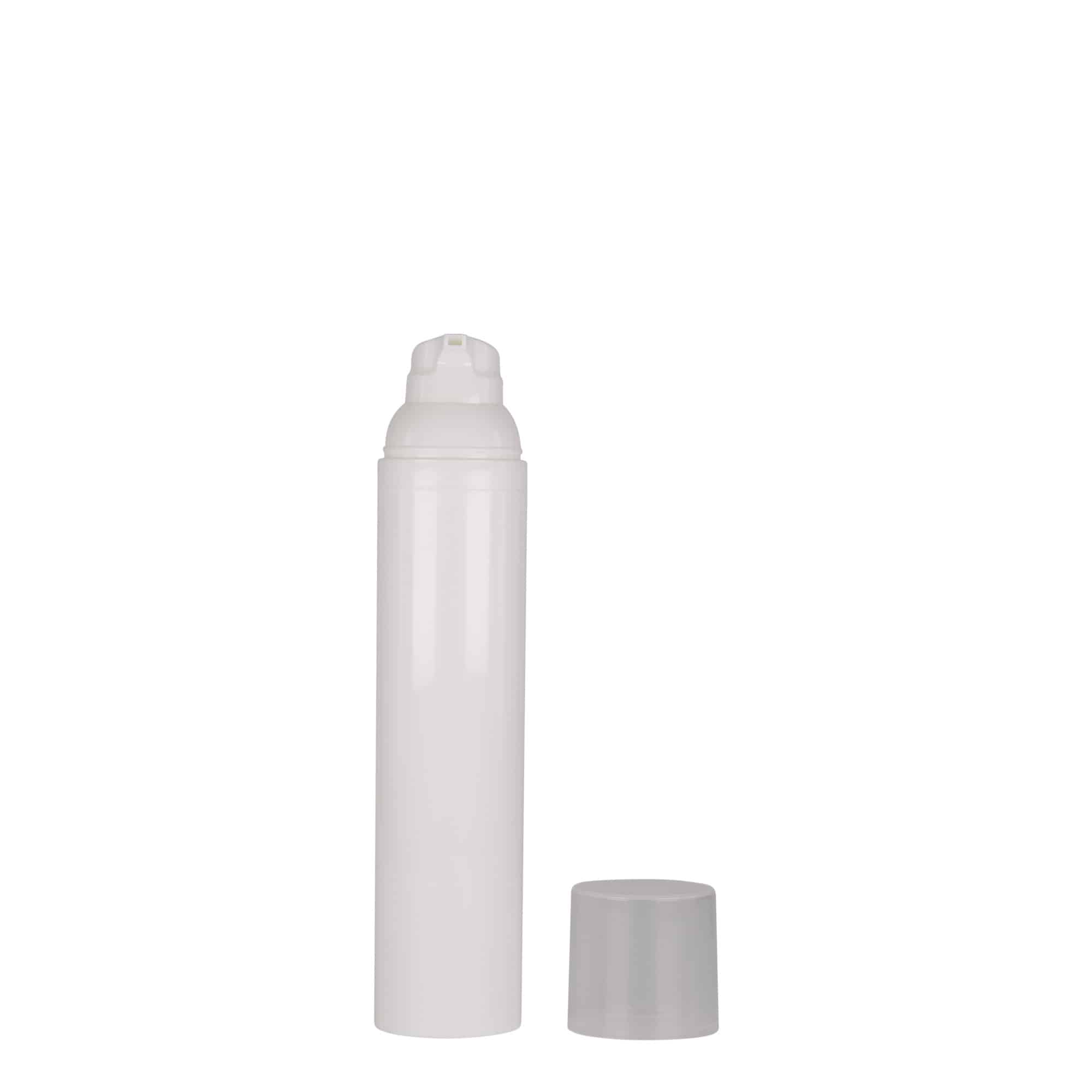 100 ml luftfri dispenser 'Mezzo', PP-plast, hvit