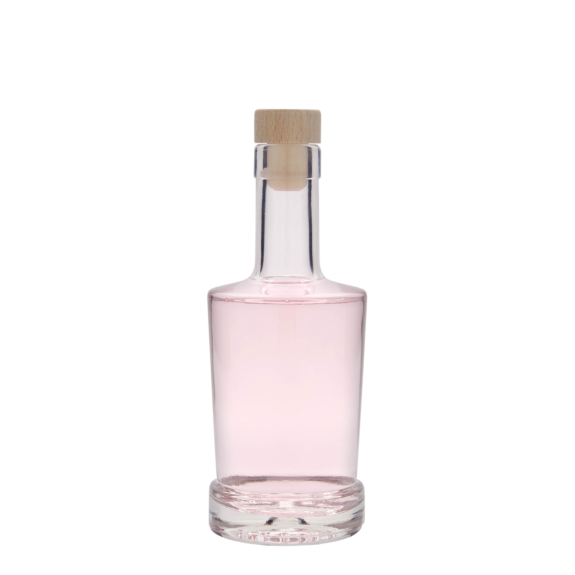 250 ml glassflaske 'Deborah', åpning: kork