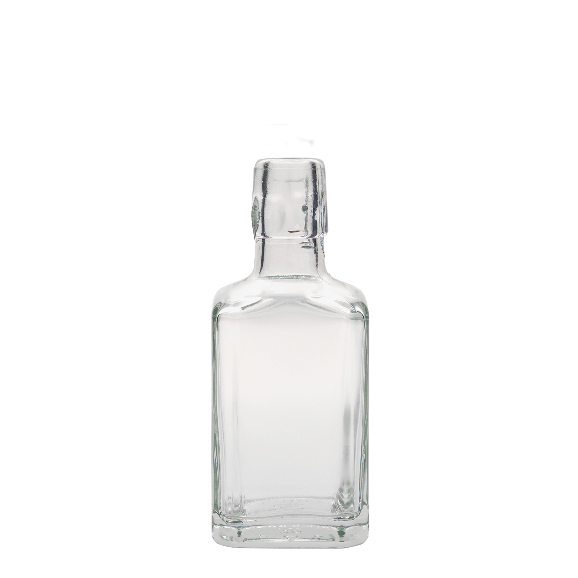 250 ml glassflaske 'Rialto', firkantet, åpning: patentkork 250 ml glassflaske 'Rialto', firkantet, åpning: patentkork
