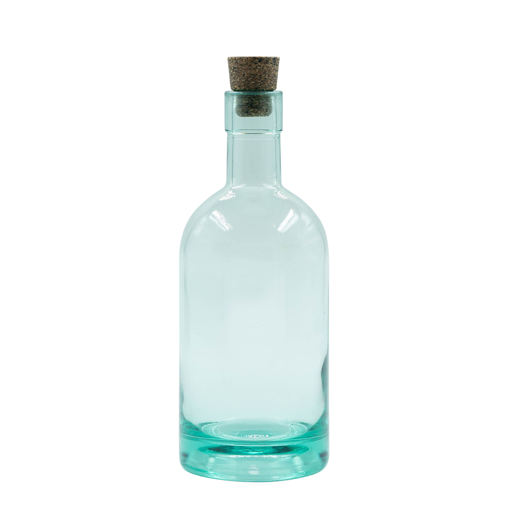 700 ml glassflaske 'Eco Dome', åpning: kork