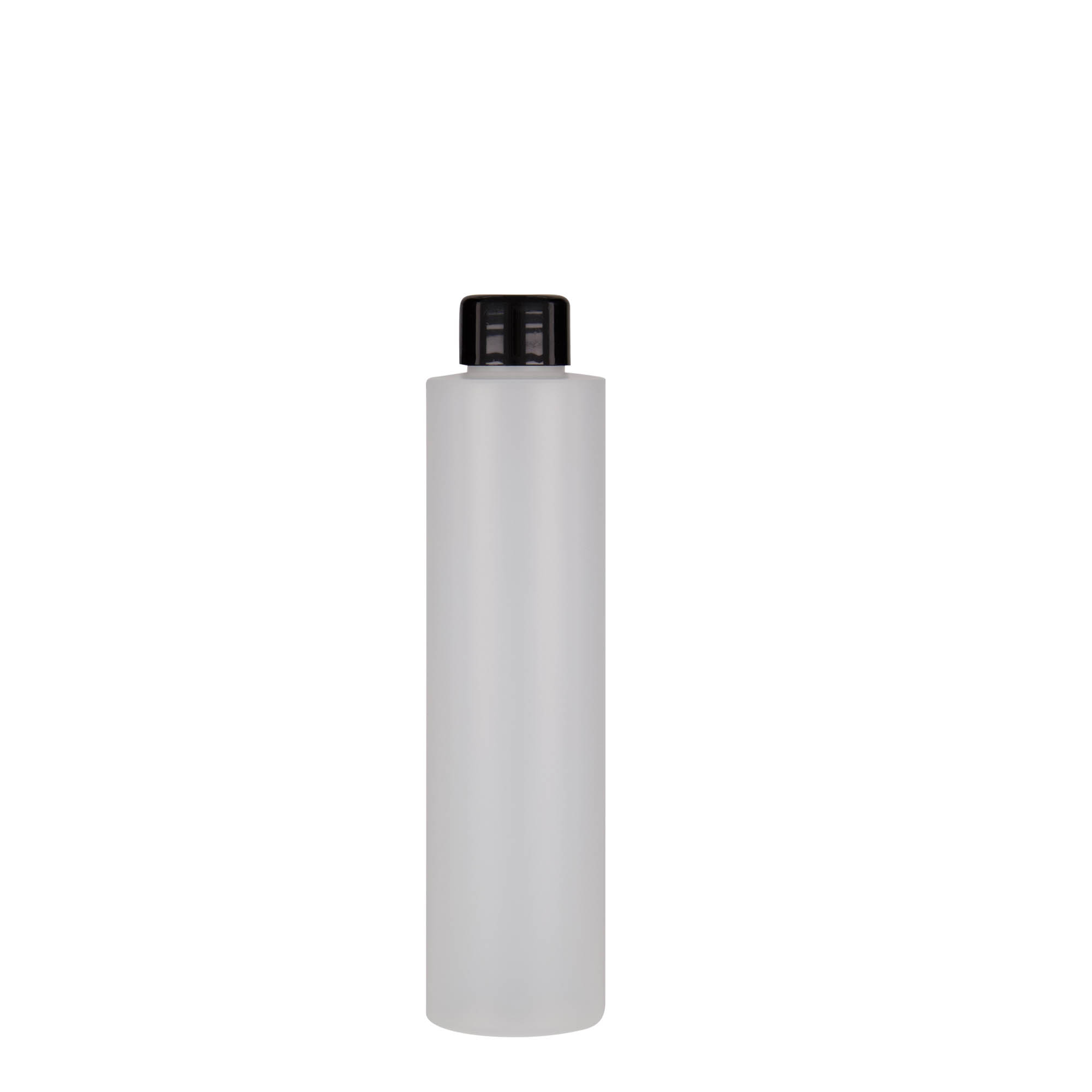 200 ml plastflaske 'Pipe', HDPE, natur, åpning: 24/410