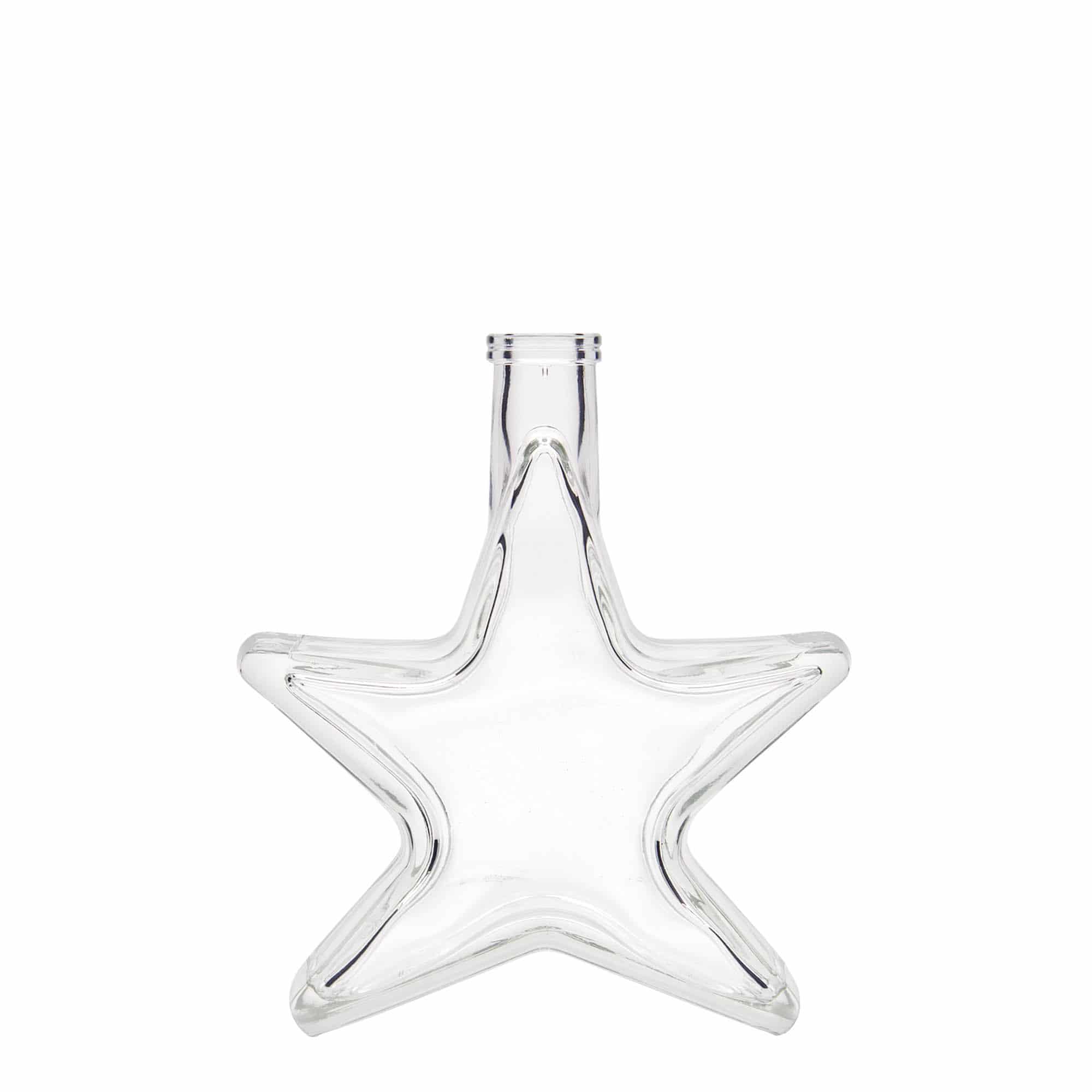 200 ml glassflaske "Stjerne", åpning: Kork 200 ml glassflaske "Stjerne", åpning: Kork