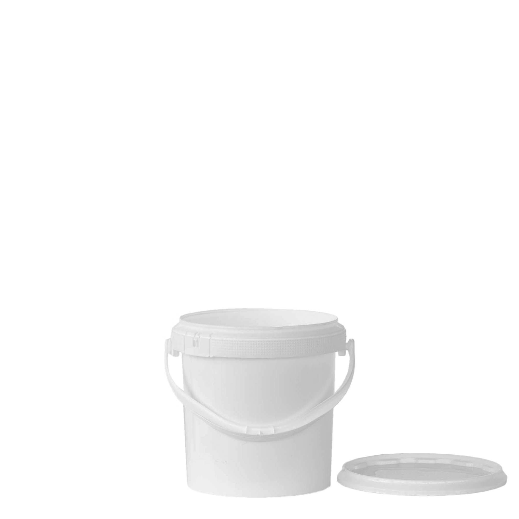 1,8 l bøtte, PP-plast, hvit