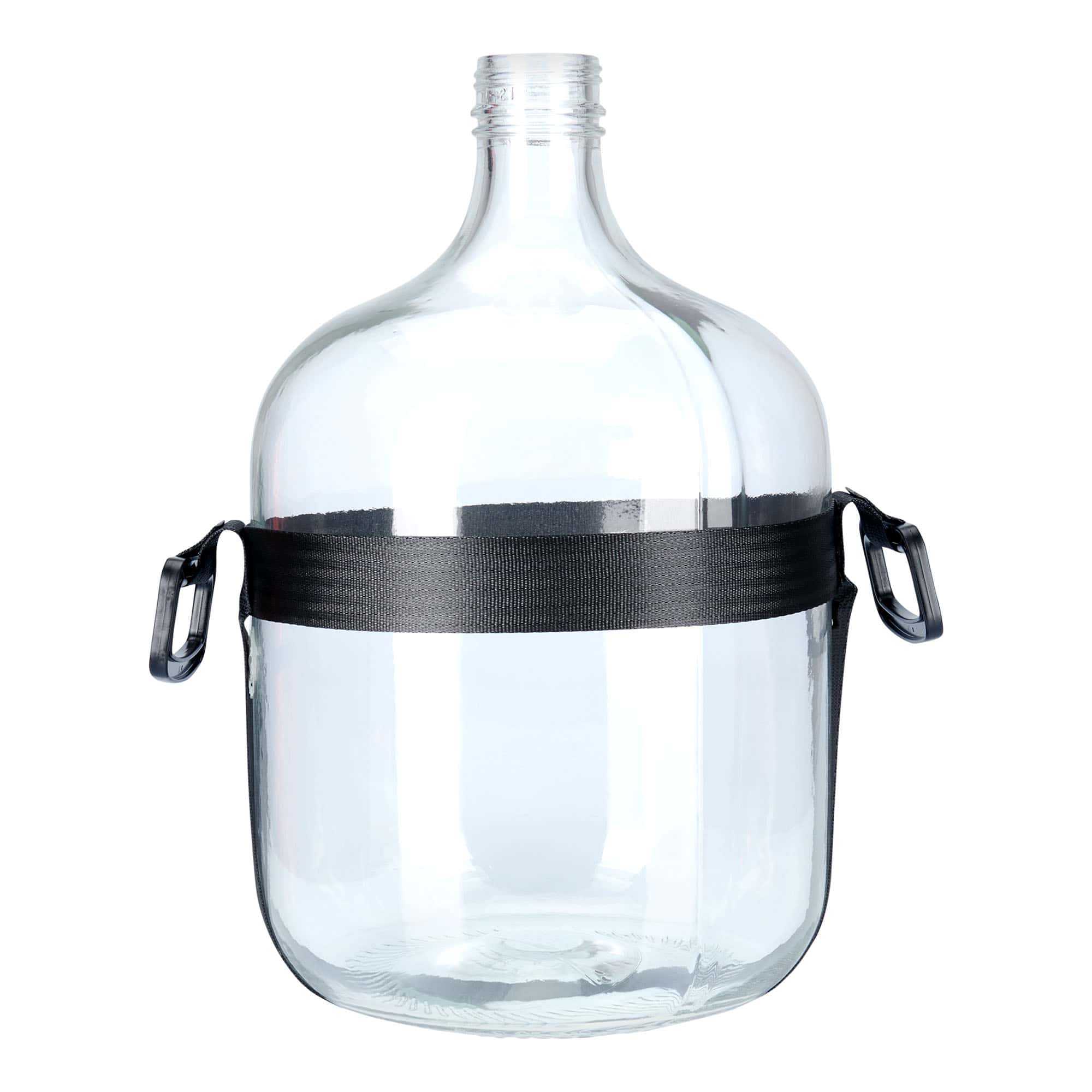 25 l ballongflaske High End, glass, munnstykke: skrukork