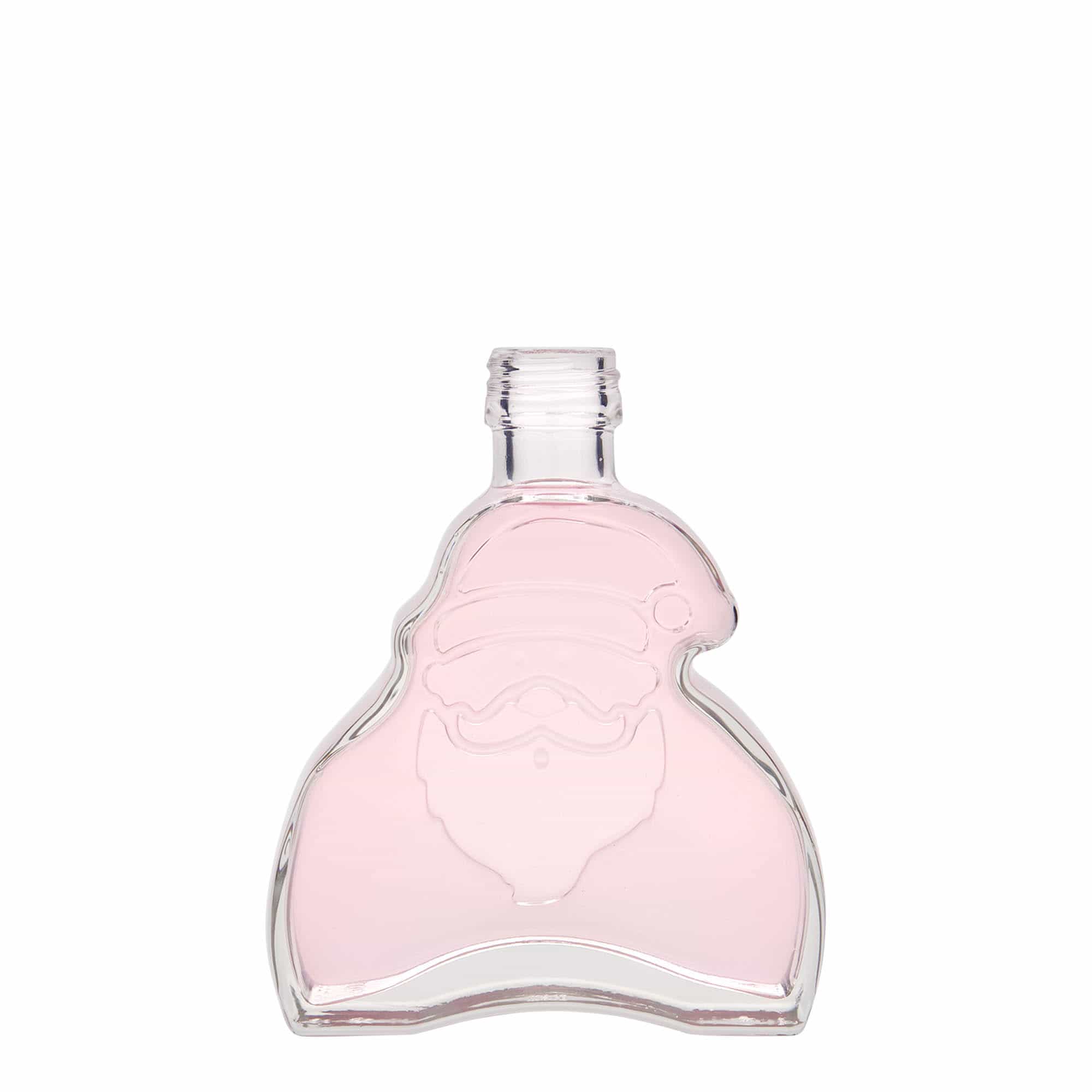 200 ml glassflaske "Santa Claus", åpning: PP 28