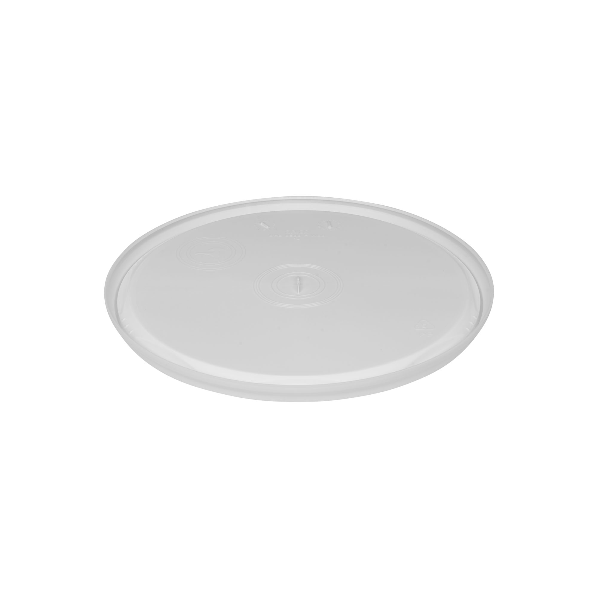 Lokk for 5-6 l bøtte, PP-plast, hvit