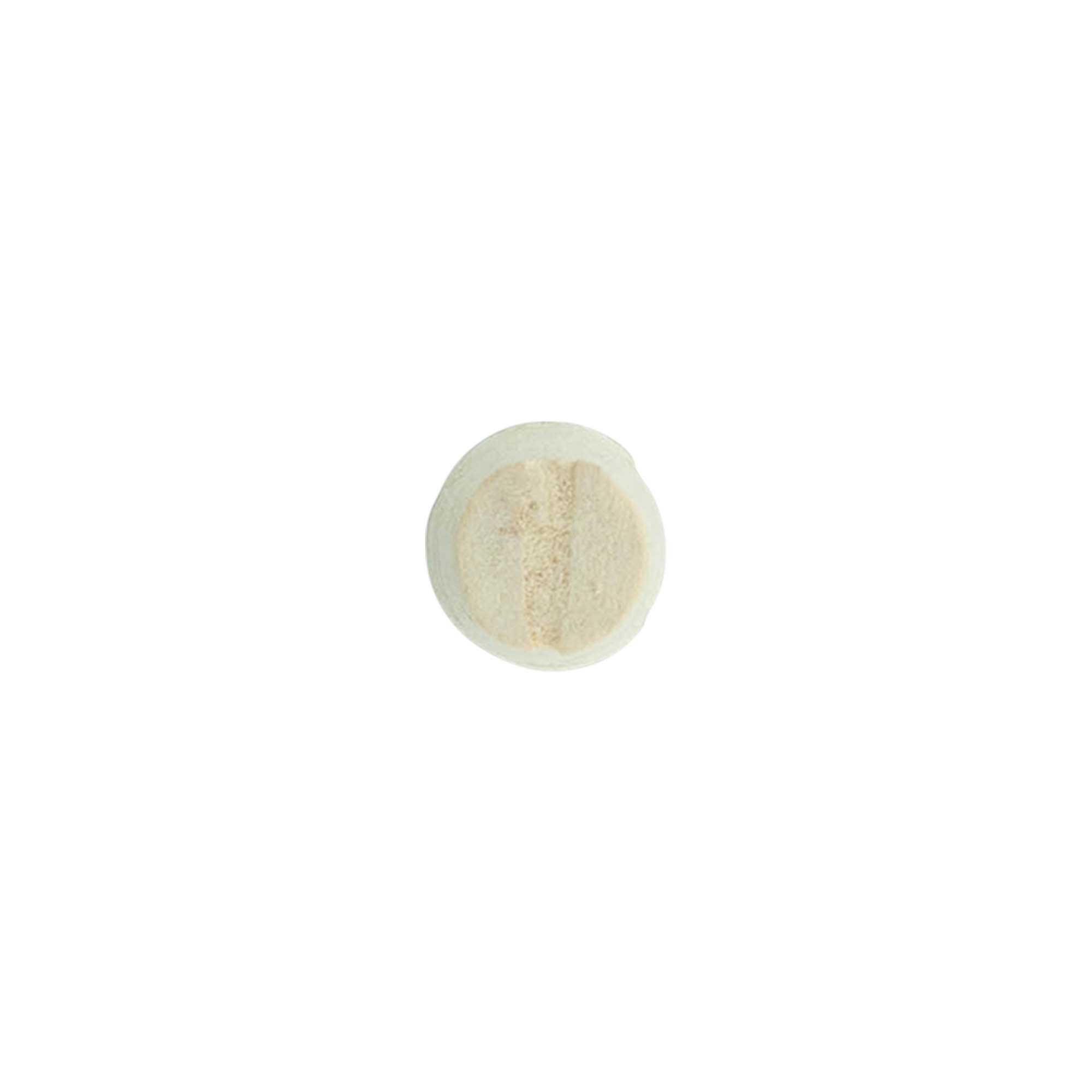 Spisskork 9-12 x 22, presskork, beige, for åpning: kork