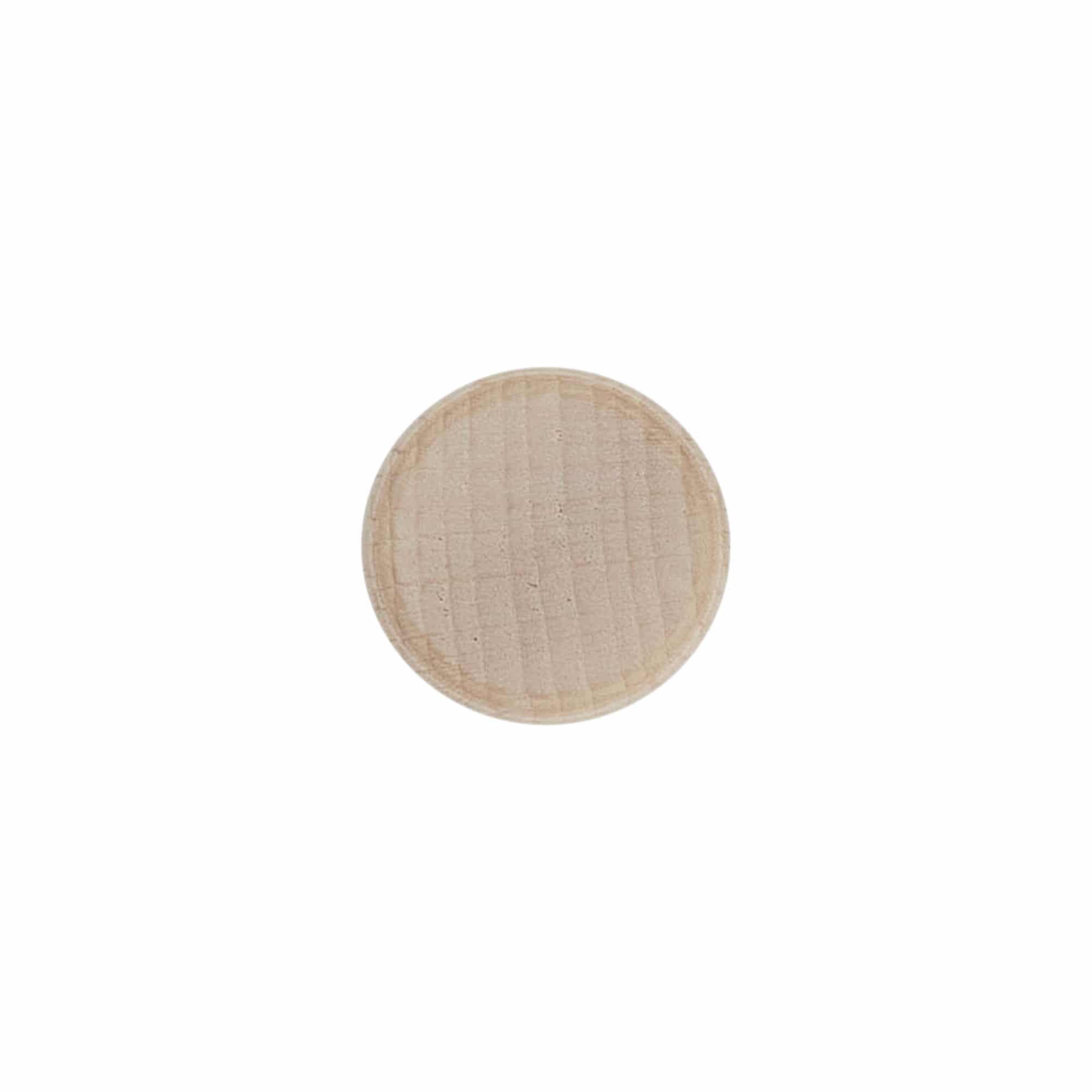 Håndtappingskork med doseringsåpning 19 mm, tre/plast, beige, for åpning: kork