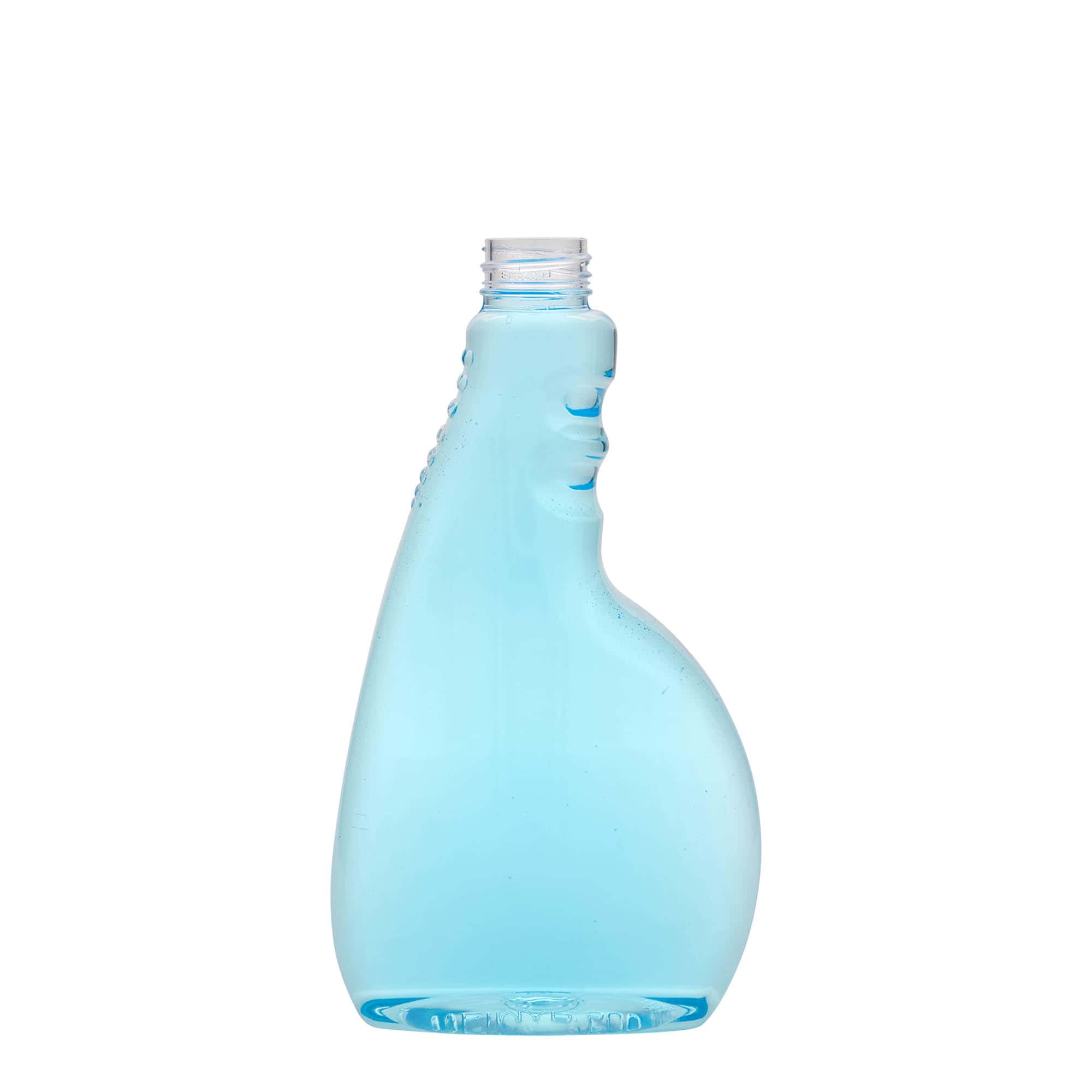 500 ml PET-sprayflaske "Piccobello", firkantet, plast, åpning: Skrulokk