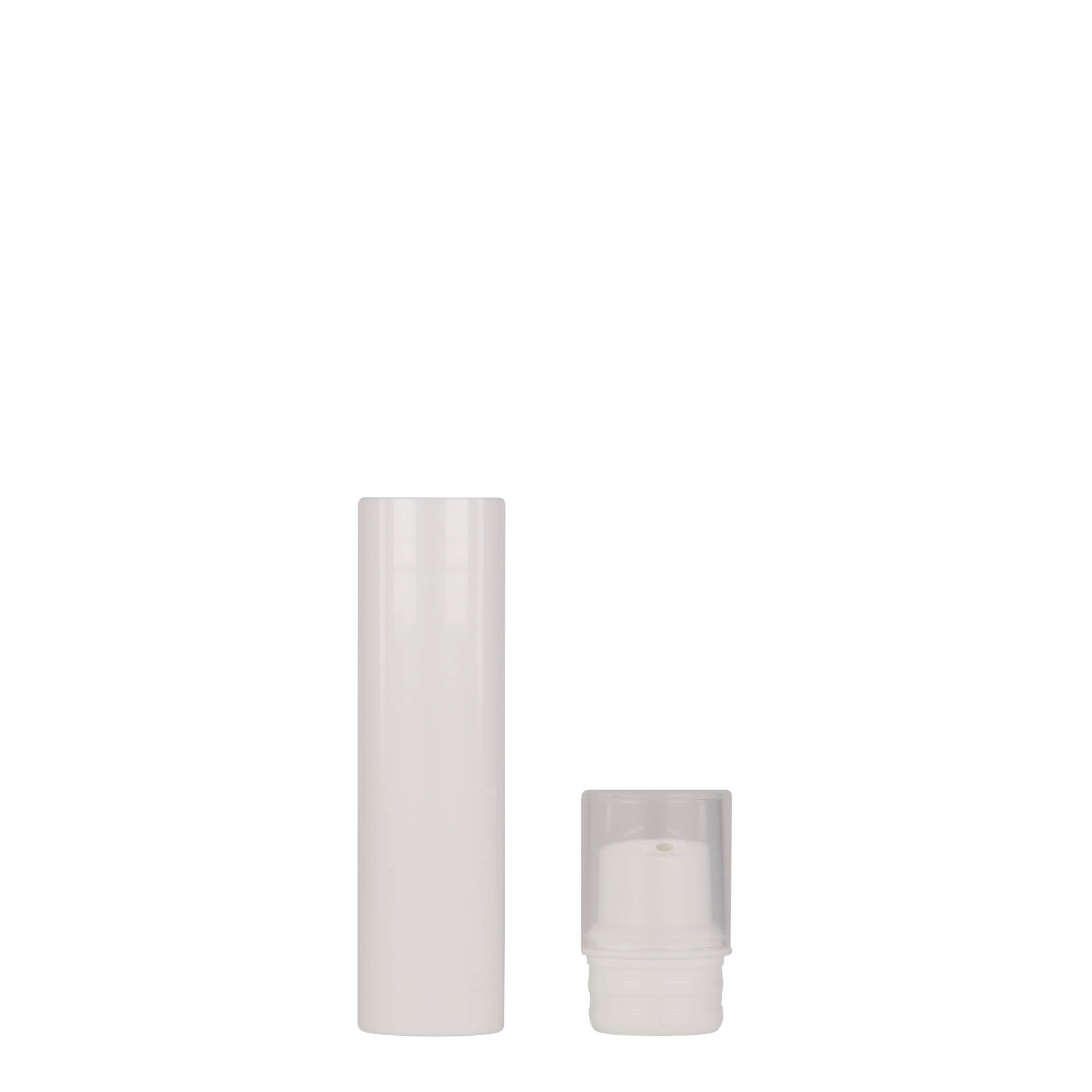 15 ml luftløs dispenser 'Nano', PP-plast, hvit