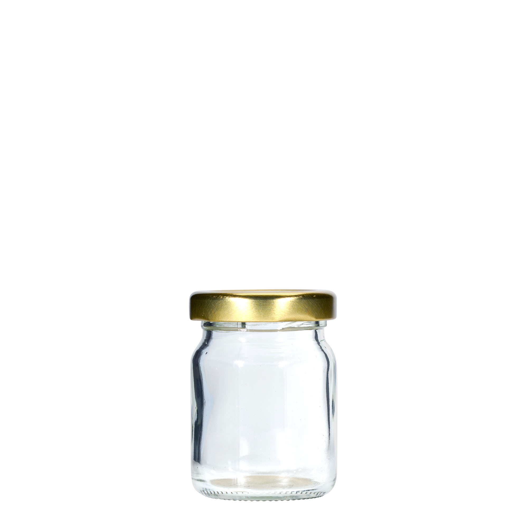 60 ml rundt glass, åpning: Twist-Off (TO 43)