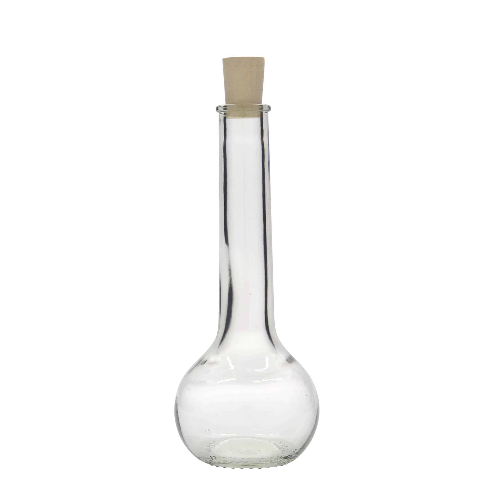200 ml glassflaske "Tulipano", åpning: Kork
