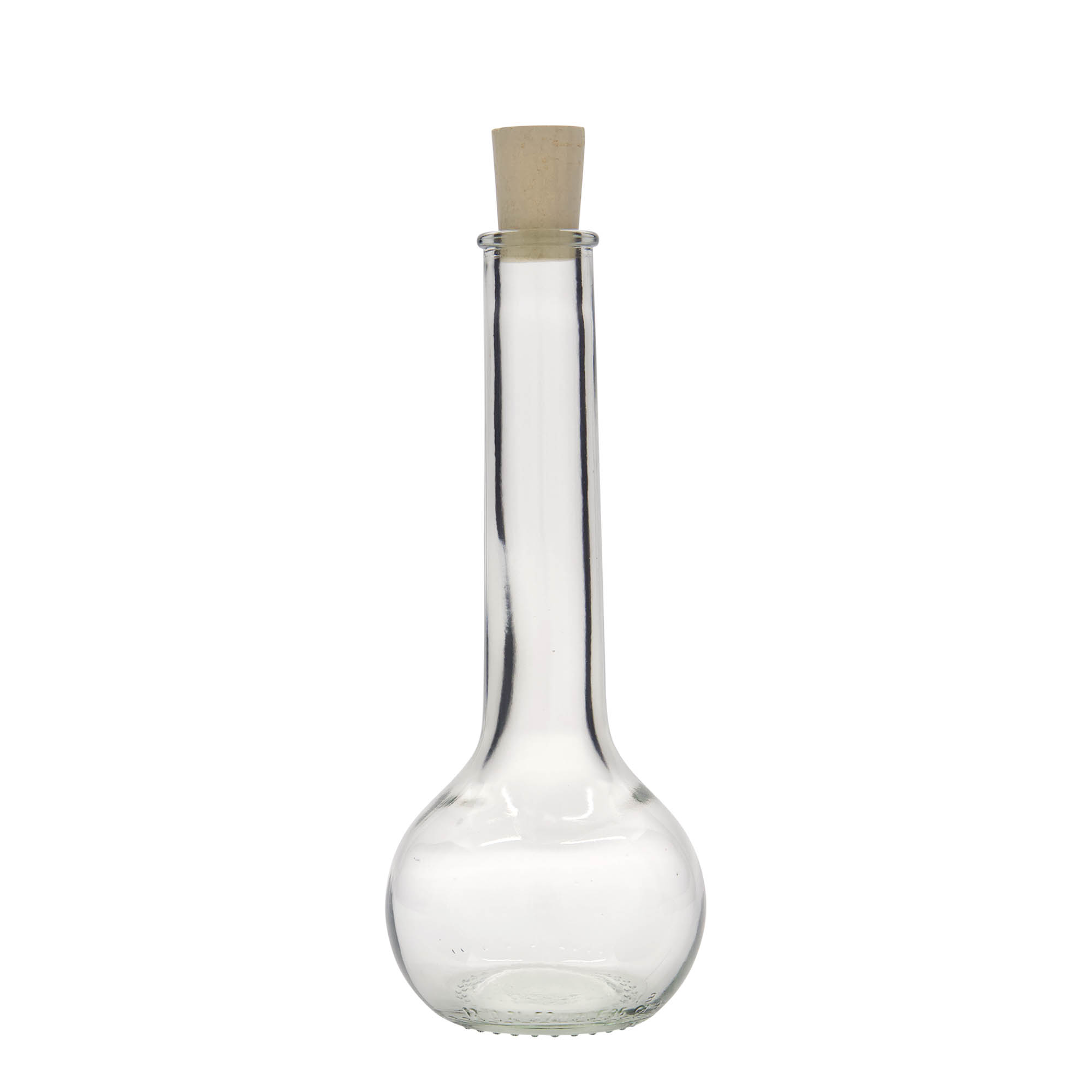 200 ml glassflaske 'Tulipano', åpning: kork