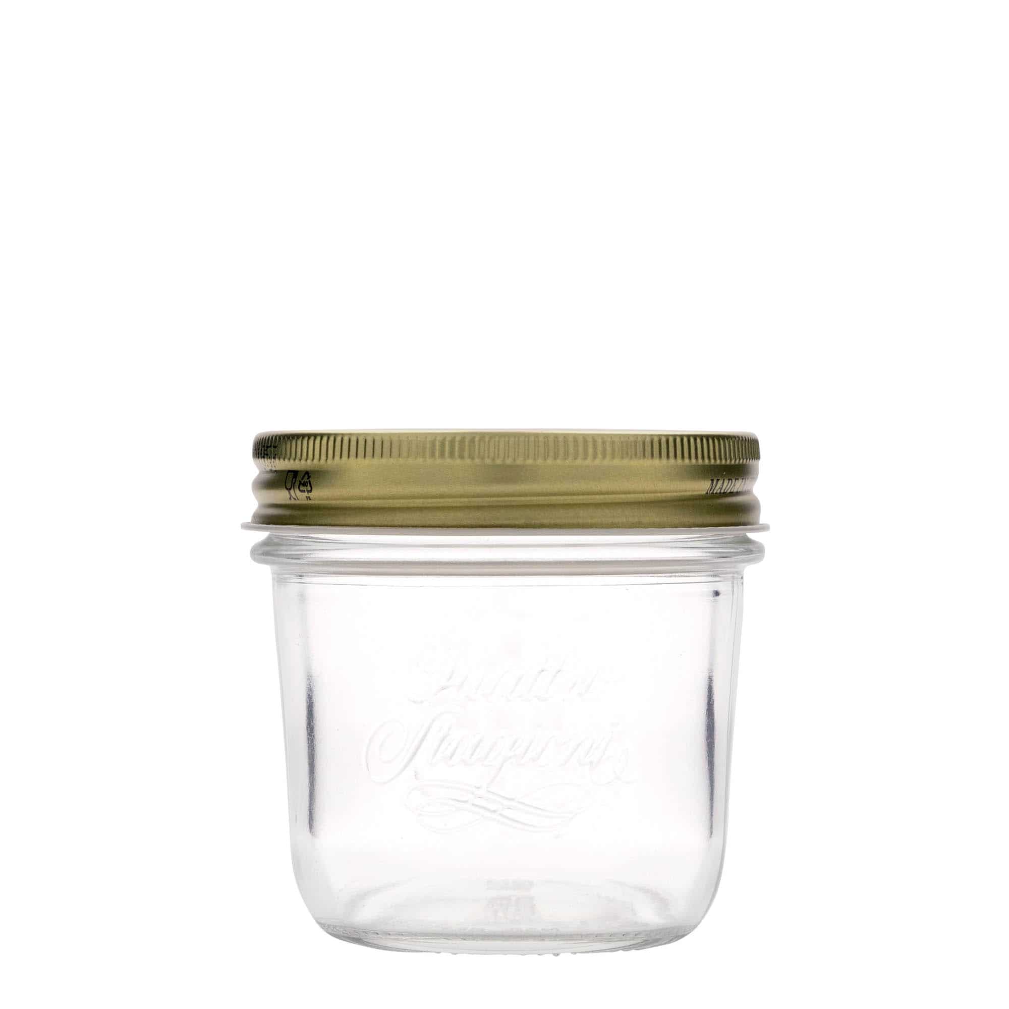 200 ml glasskrukke "Quattro Stagioni Terrina", åpning: Skrulokk