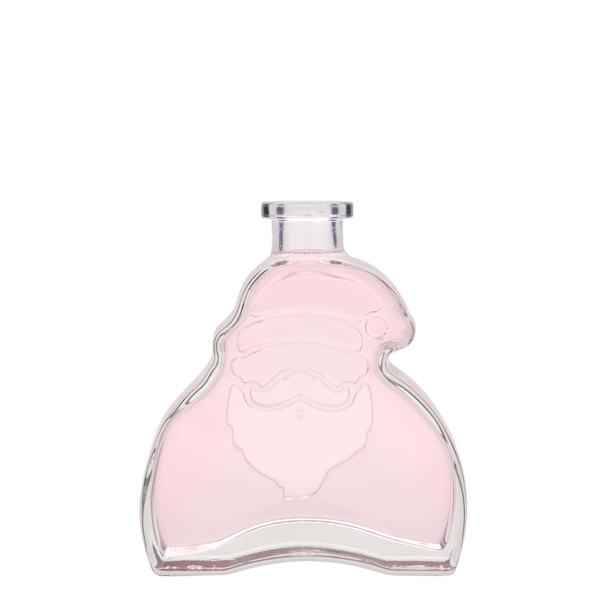 200 ml glassflaske "Santa Claus", åpning: Kork