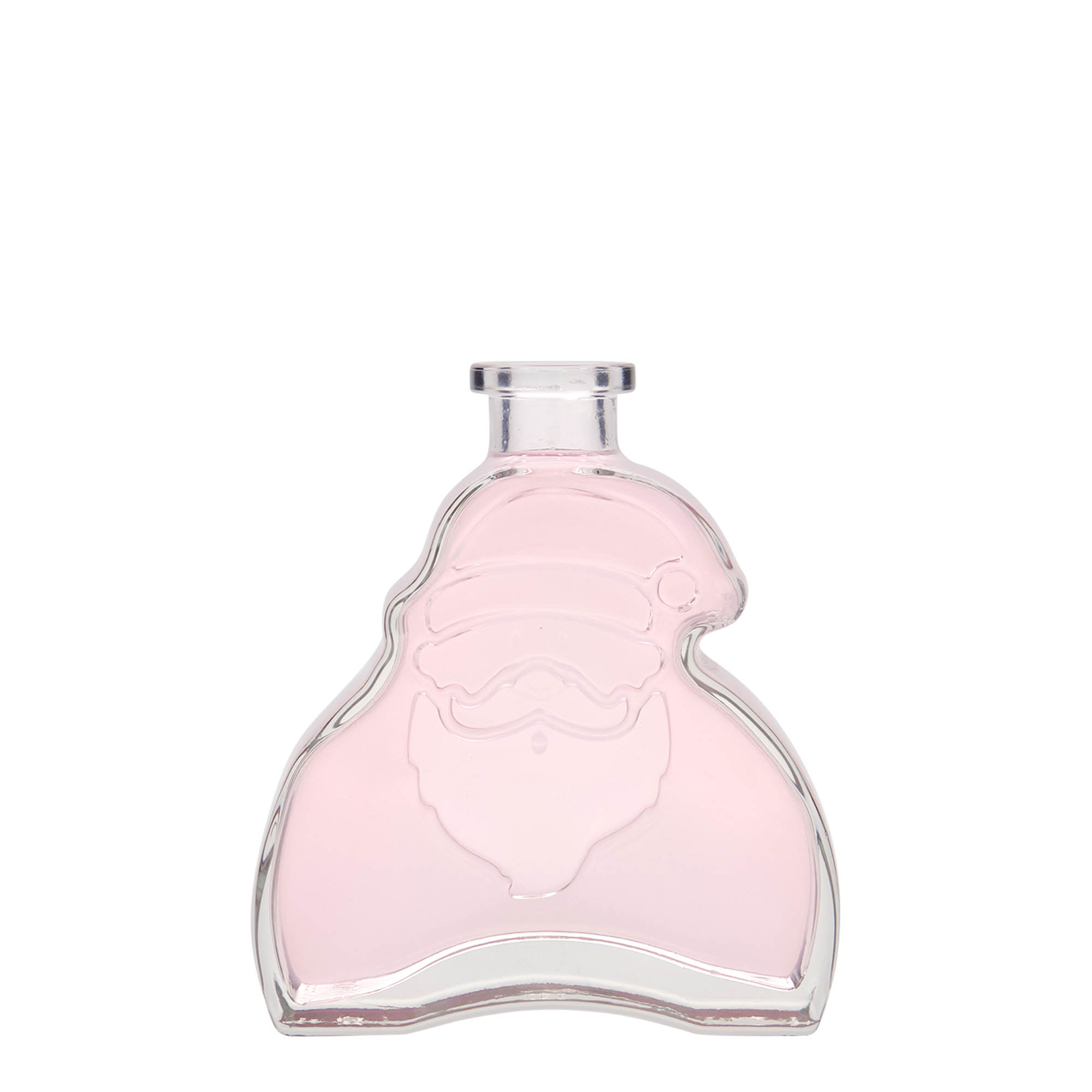 200 ml glassflaske 'Julenissen', åpning: kork