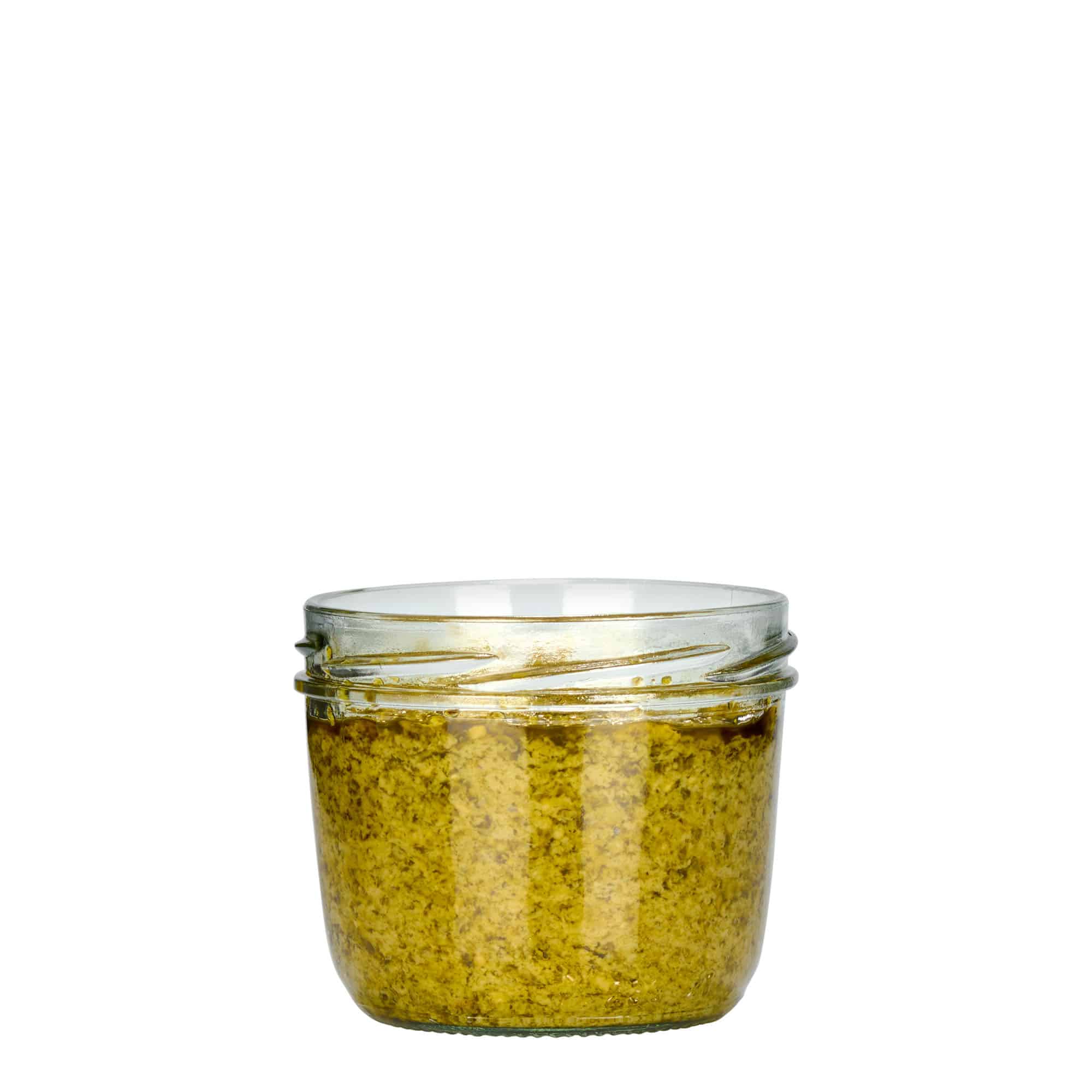 230 ml konisk oppbevaringsglass, åpning: Twist-Off (TO 82)