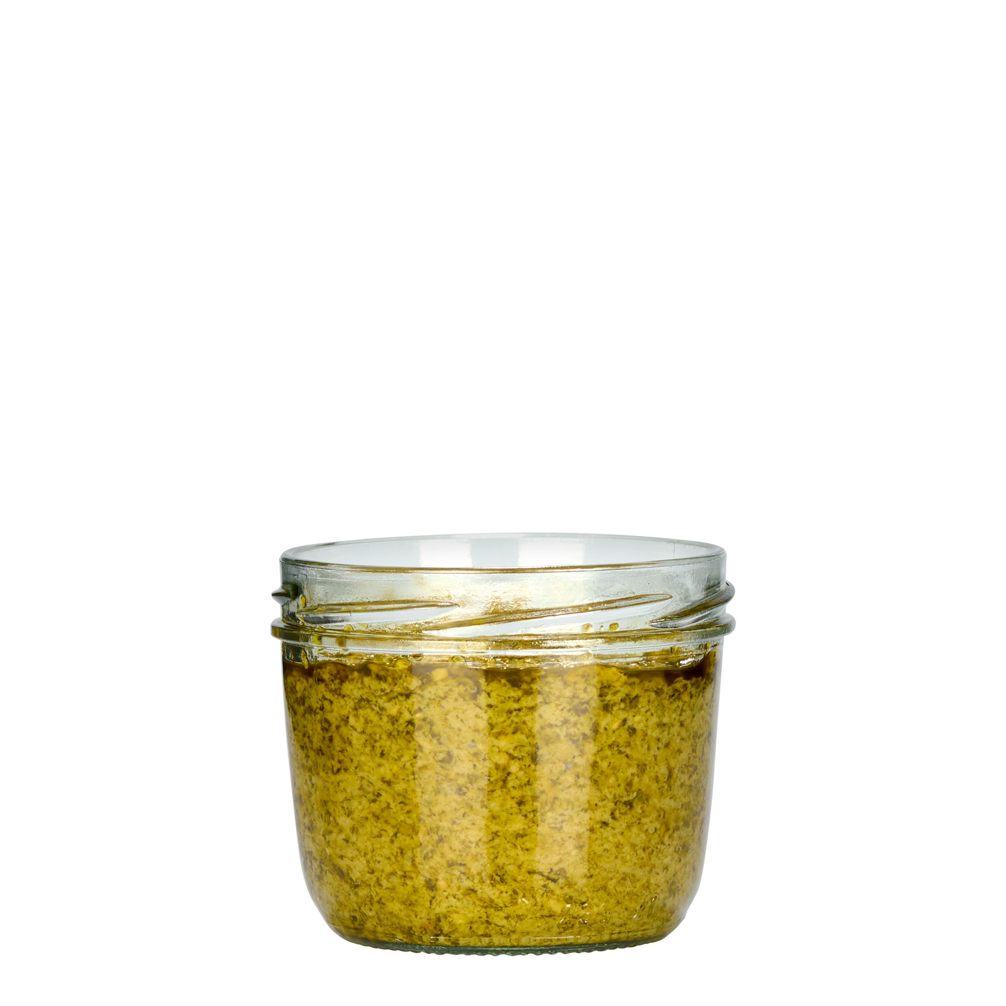 230 ml konisk oppbevaringsglass, åpning: Twist-Off (TO 82)