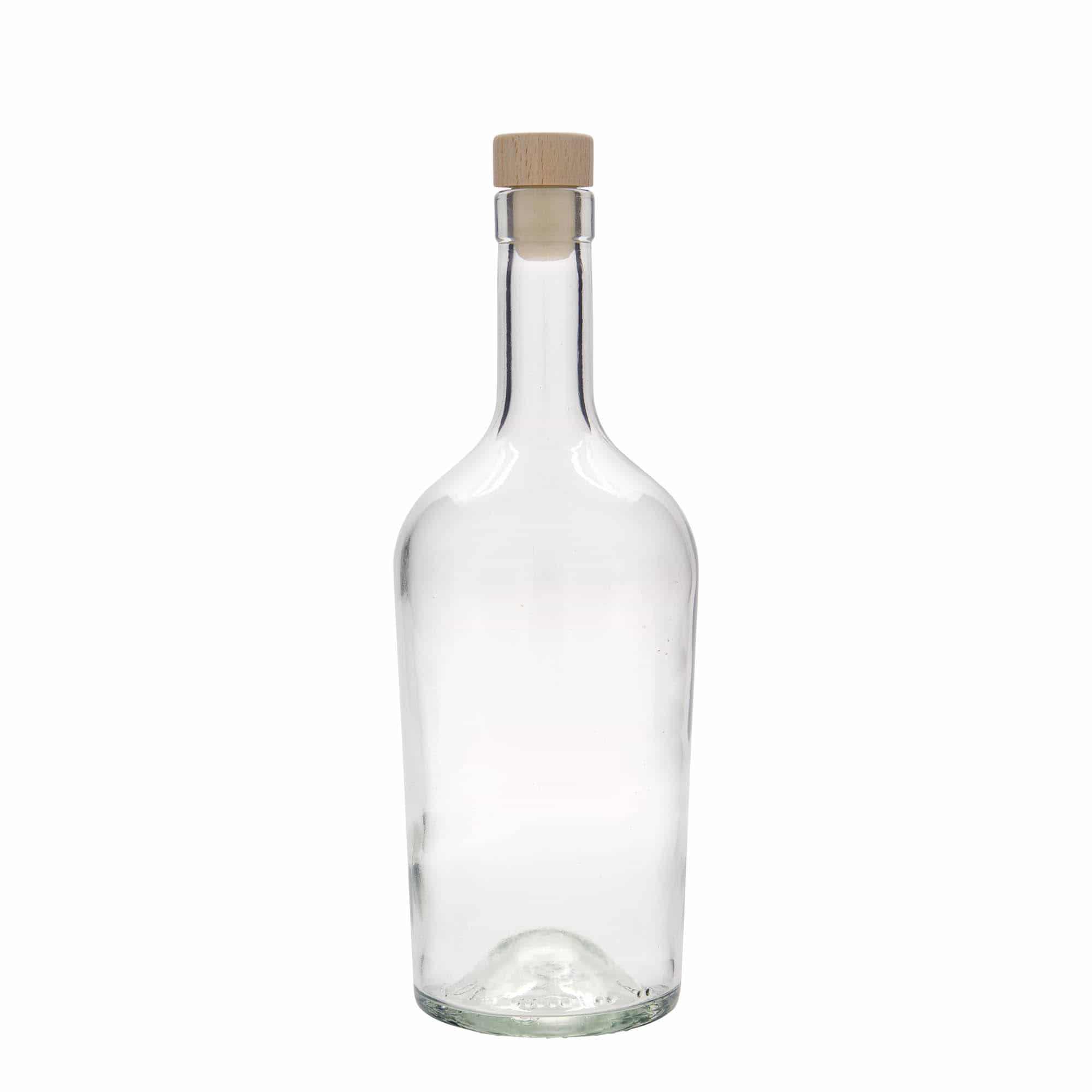 700 ml glassflaske "Margarethe", åpning: Kork