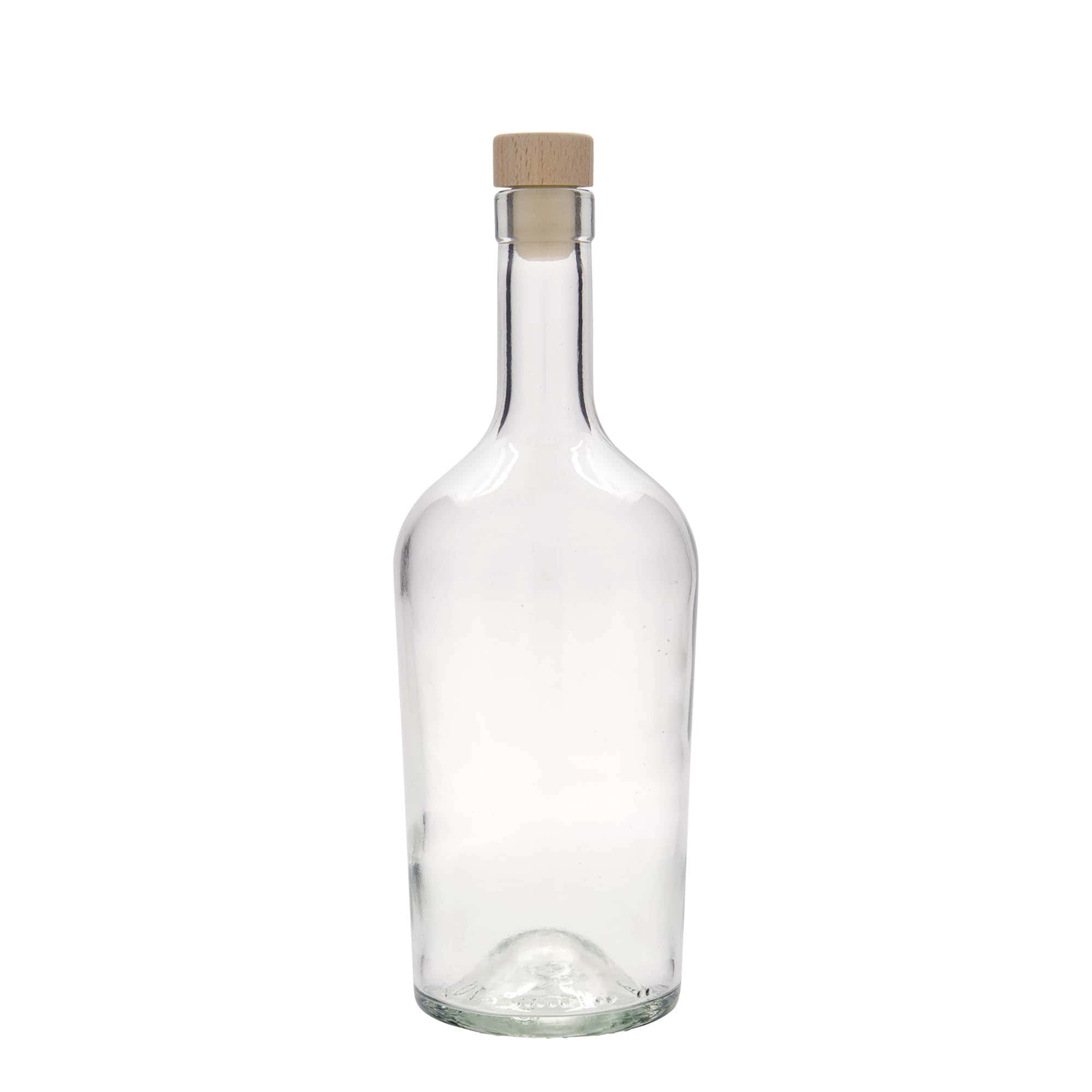 700 ml glassflaske 'Margarethe', åpning: kork
