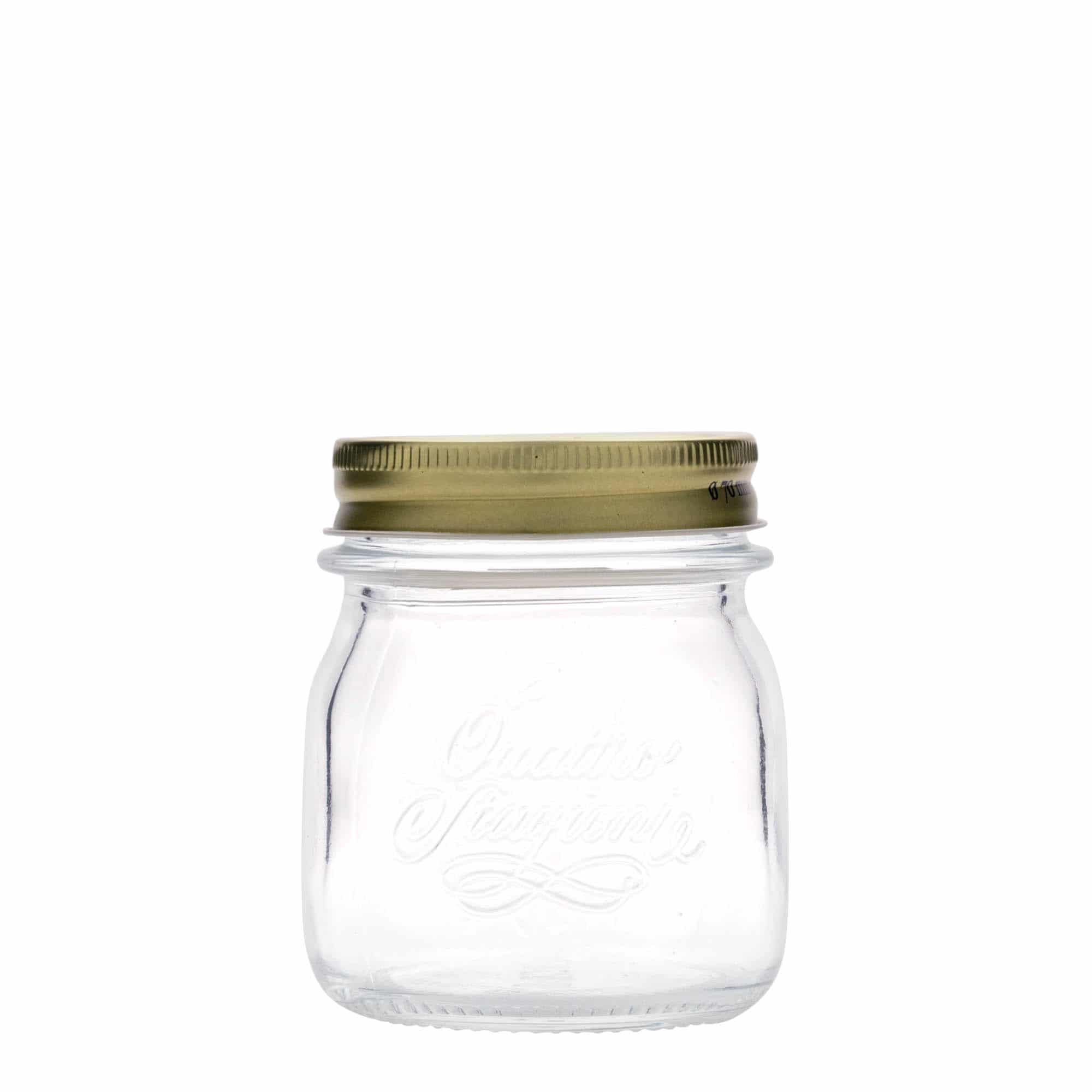 250 ml glass "Quattro Stagioni", åpning: Skrulokk