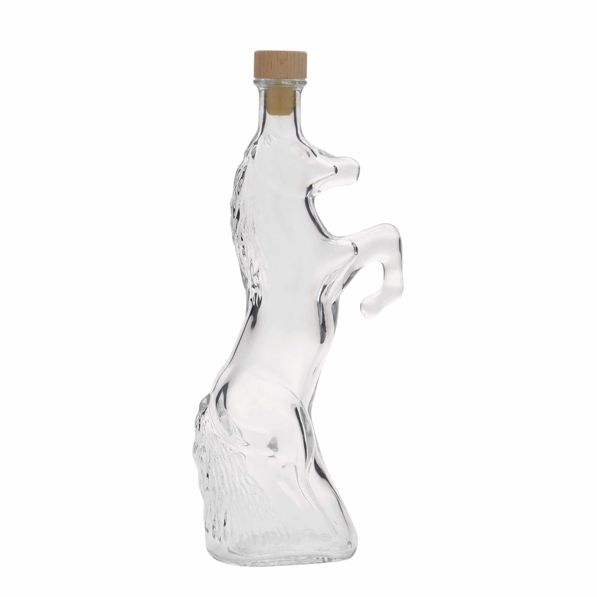 350 ml glassflaske "Wild Horse", åpning: Kork