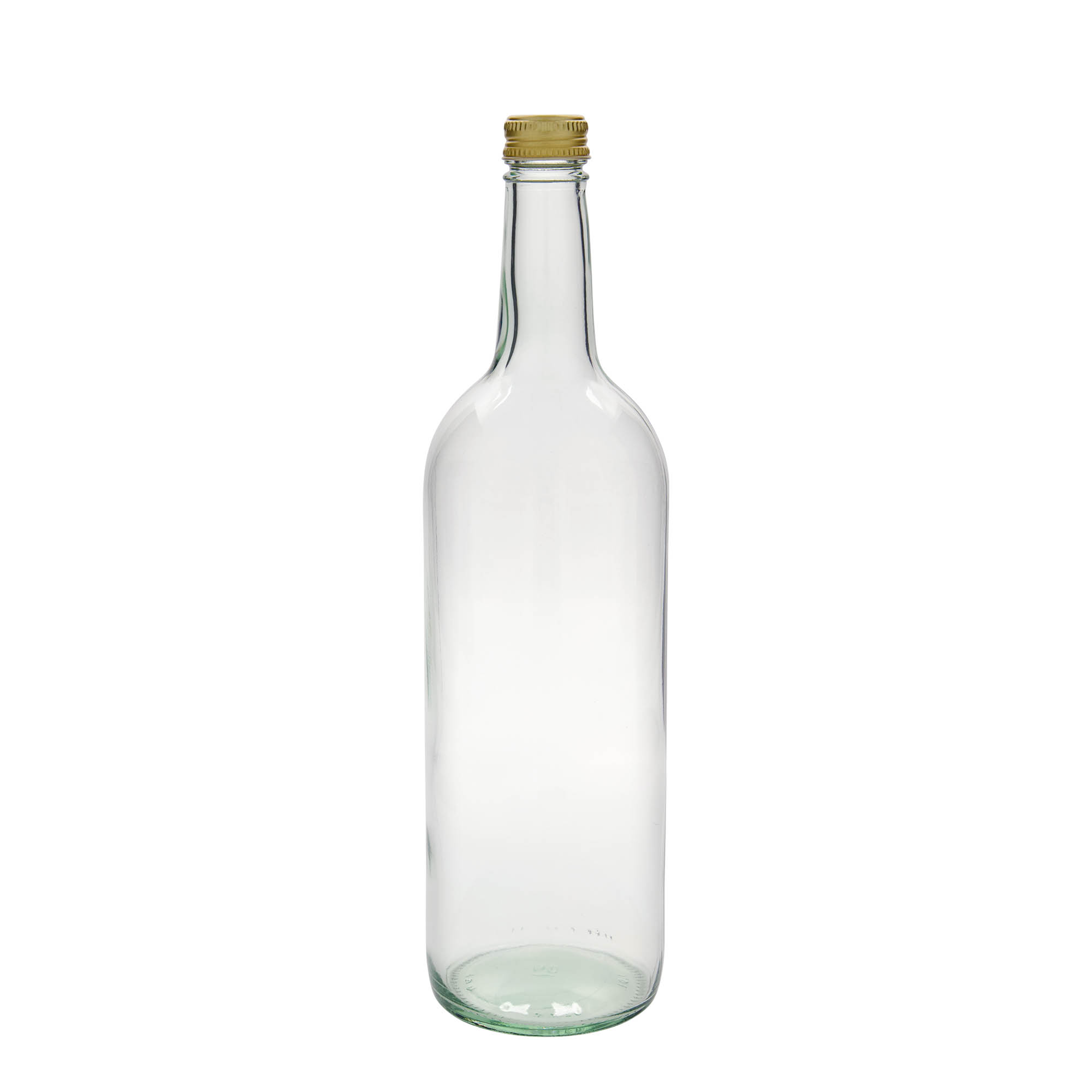 1.000 ml universell flaske, glass, åpning: PP 28